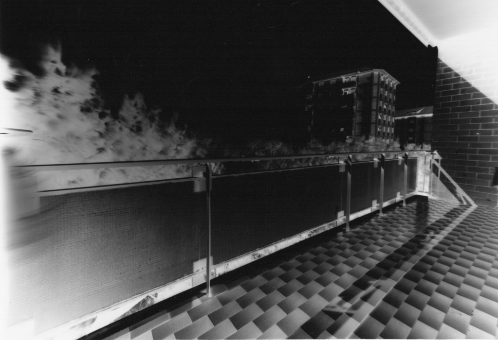 Negativo di carta 13x18 - Camera stenopeica autocostruita