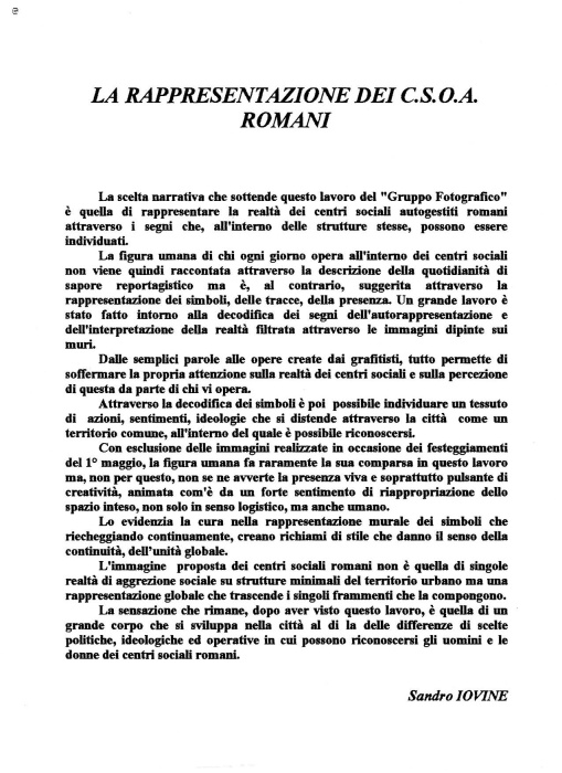 CENTRI SOCIALI ROMANI (1993)